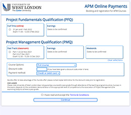 UWL Project Management Courses
